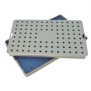 Aluminum Sterilization Tray Large Size 10” L X 6” W X 0.80” H